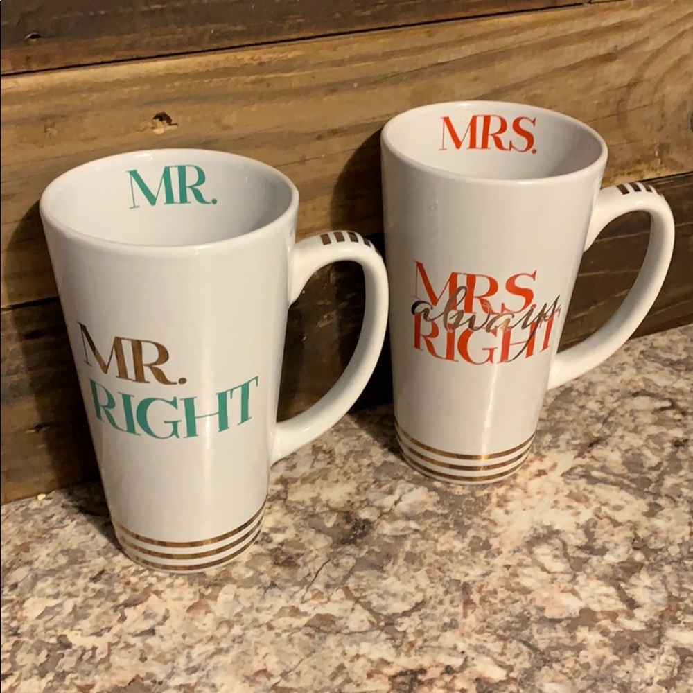 Mr. & Mrs. Tall Mug Set